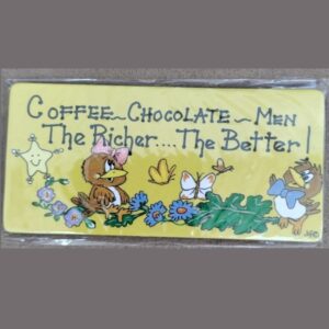 Fridge Magnet Coffee Chocolate Men